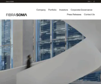 Fibrasoma.group(Fibra SOMA brings together truly exceptional projects. Each of them) Screenshot