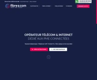 Fibre-Com.fr(FIBRE & COM) Screenshot