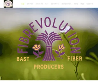 Fibre-Evolution.com(Bast Fiber Producers) Screenshot