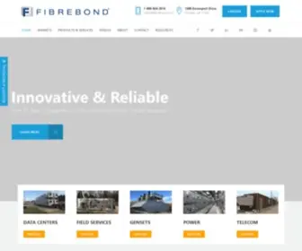 Fibrebond.com(Home) Screenshot