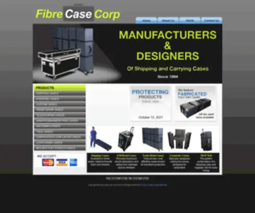 Fibrecase.com(Shipping) Screenshot