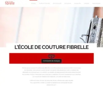 Fibrelle.com(Bienvenue chez Fibrelle) Screenshot