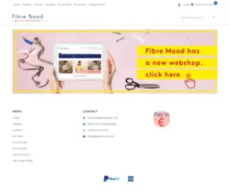 Fibremoodshop.com(Webshop Fibre Mood) Screenshot