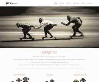 Fibretec.ch(Fibretec Skateboards) Screenshot