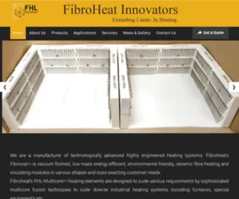 Fibroheat.com(We offer advance engineered product FibrovacTM which) Screenshot