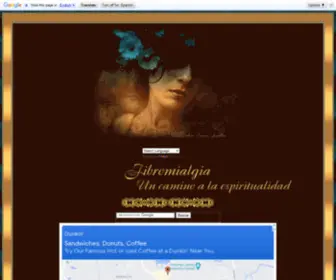 Fibromialgia.com.ar(Fibromialgia Un camino hacia la espiritualidad) Screenshot