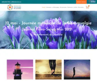 Fibromyalgie-Des-Laurentides.ca(Association de la Fibromyalgie des Laurentides) Screenshot