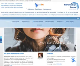 Fibromyalgie-France.org(Fibromyalgie France) Screenshot