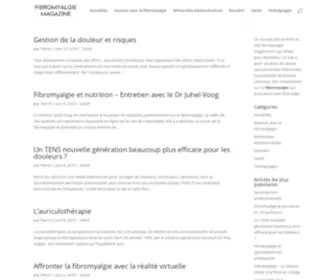 Fibromyalgie-Magazine.fr(Fibromyalgie Magazine) Screenshot