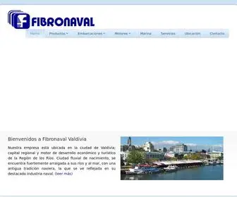 Fibronaval.cl(FIBRONAVAL VALDIVIA EMBARCACIONES) Screenshot