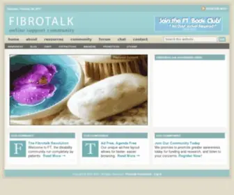 Fibrotalk.com(Fibrotalk) Screenshot