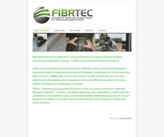 Fibrtec.com(FibrFlex Thermoplastic Composite Material) Screenshot