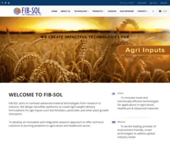 Fibsol.com(FIB-SOL Life) Screenshot