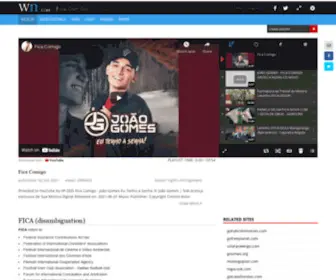 Ficacomigo.net(Ficacomigo) Screenshot