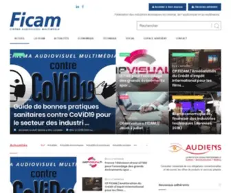 Ficam.fr(Page d'accueil) Screenshot