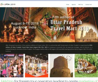 Ficci-UPTM.com(Uttar Pradesh Travel Mart 2019) Screenshot