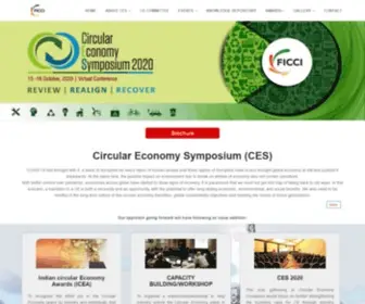 Ficcices.in(8th FICCI Circular Economy Symposium 2024 & 5th International Circular Economy Awards) Screenshot