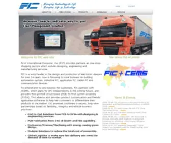 Fic.com.tw(Electronic Product Design And Manufacturing) Screenshot