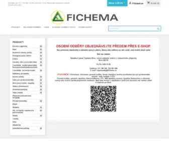 Fichema.cz(FICHEMA s.r.o) Screenshot
