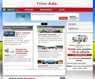 Fiches-Auto.fr(Essais) Screenshot