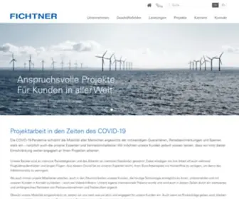 Fichtner.de(Engineering und Consulting weltweit) Screenshot