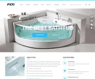 Ficobath.com(FICO Shower Equipment Co) Screenshot