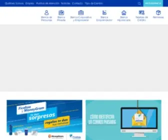 Ficohsa.hn(Grupo Financiero Ficohsa) Screenshot