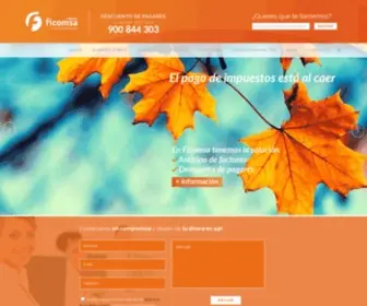 Ficomsa.com(Descuento de Pagarés) Screenshot