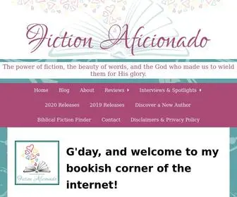 Fictionaficionado.com(The power of fiction) Screenshot