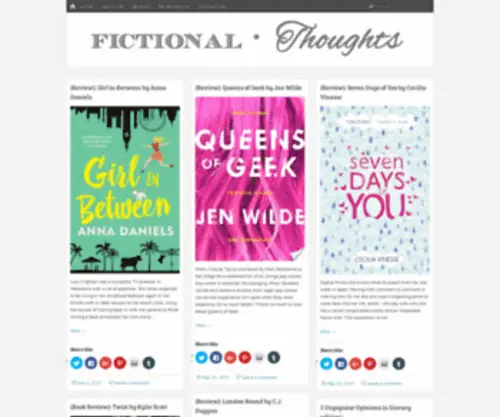 Fictionalthoughts.com(Fictional Thoughts) Screenshot