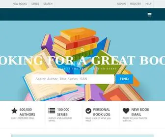 Fictiondb.com(Your Guide to Fiction Books and Series) Screenshot