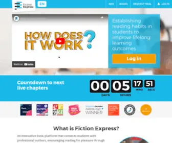Fictionexpress.com(Fiction Express) Screenshot