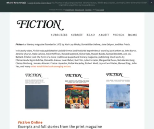 Fictioninc.com(Fictioninc) Screenshot
