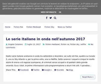 Fictionitalianews.com(Il blog di uno spettatore) Screenshot