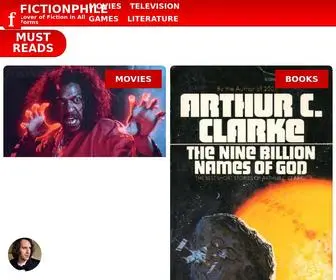 Fictionphile.com(Lover of Fiction) Screenshot