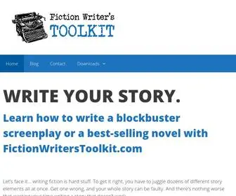 Fictionwriterstoolkit.com(Tips and Tricks for Novelists & Screenwriters) Screenshot