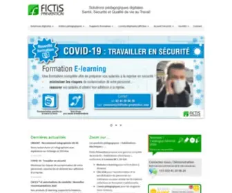 Fictis-Prevention.com(Fictis prévention) Screenshot