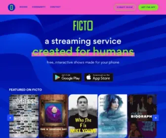 Ficto.tv(The Next Evolution of Mobile Video Streaming) Screenshot