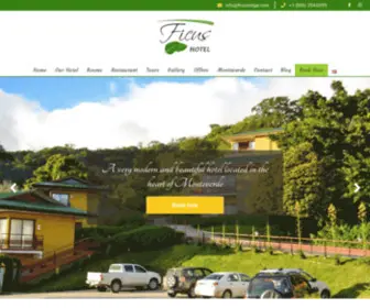 Ficuslodge.com(Monteverde Hotel) Screenshot