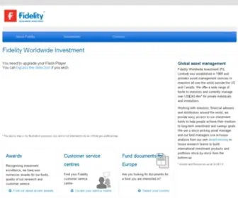 Fid-INTL.com(Fidelity Worldwide Investment) Screenshot