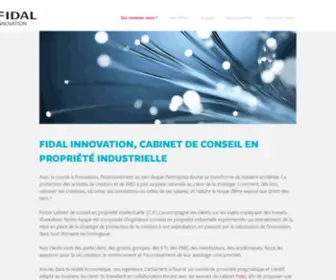 Fidalinnovation.com(Protection Des Innovations) Screenshot