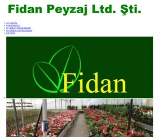 Fidan.info.tr(ADANA FİDAN PEYZAJ SÜS BİTKİLERİ) Screenshot