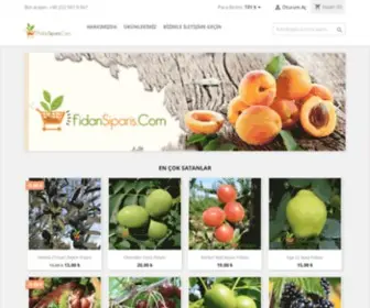 Fidansiparis.com(100 Müşteri Memnuniyetli Fidan Satın Alımları 'da. Hızlı Kargo. Fidan Sipariş Hattı) Screenshot