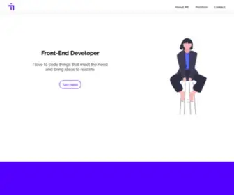 Fidansuleymanova.com(Software develoeper) Screenshot