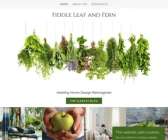 Fiddleleafandfern.com(Fiddle Leaf and Fern) Screenshot