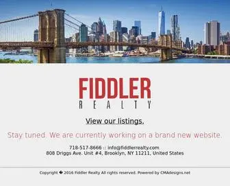 Fiddlerrealty.com(Fiddler Realty) Screenshot