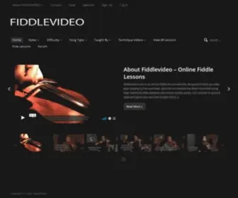 Fiddlevideo.com(Pro Fiddle Instruction) Screenshot