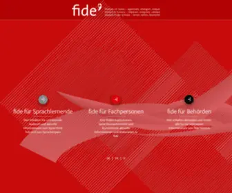 Fide-Info.ch(Befürfnisabklärung) Screenshot