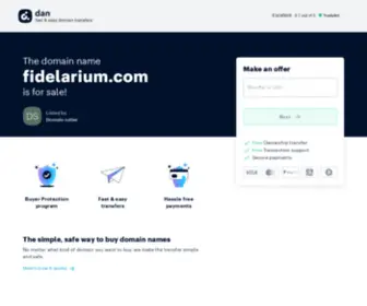 Fidelarium.com(Fidelarium) Screenshot