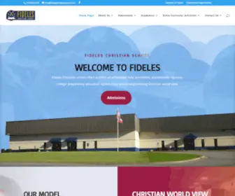 Fideleschristianschool.com(Fideles Christian School) Screenshot